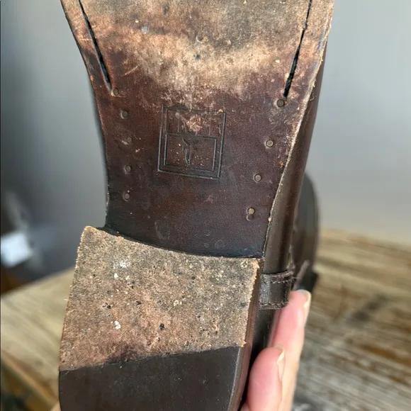 Frye Melissa Riding Spur Boots size 7 great condition