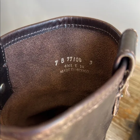 Frye Melissa Riding Spur Boots size 7 great condition