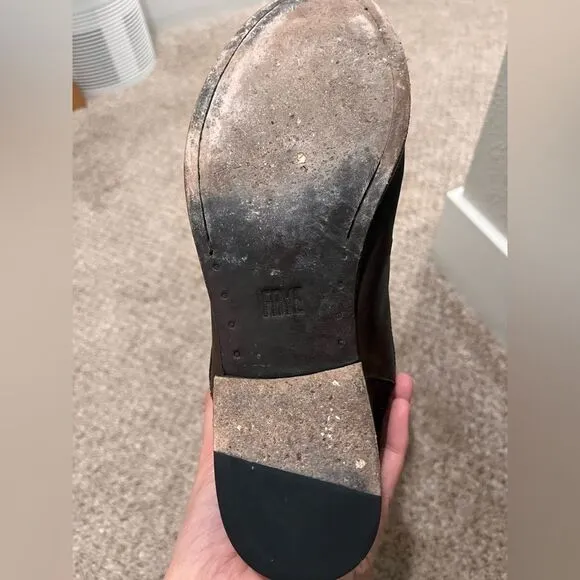 Frye Melissa Zip Up Leather Boot sz 8.5