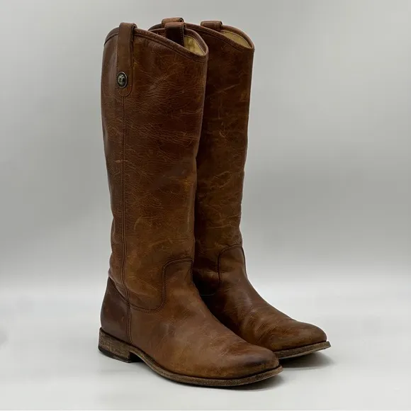 Frye Mellissa Button Riding Boots. Size 7.5