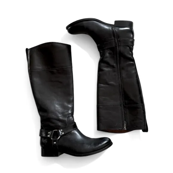 Frye Mellissa Tall Riding Leather Boots