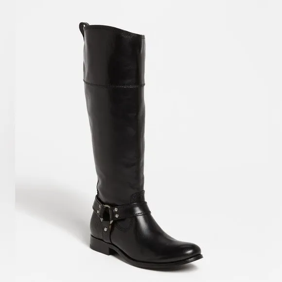 Frye Mellissa Tall Riding Leather Boots