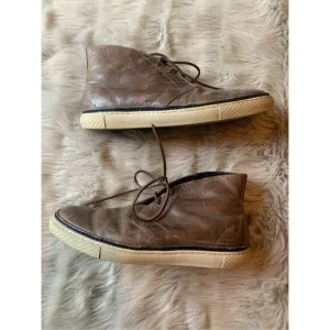 Frye Men’s Gates Chukka Shearling Boots Chocolate Size 8.5