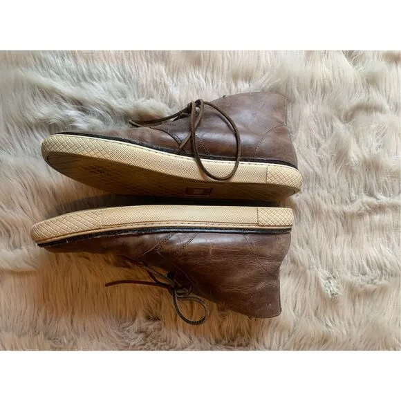 Frye Men’s Gates Chukka Shearling Boots Chocolate Size 8.5