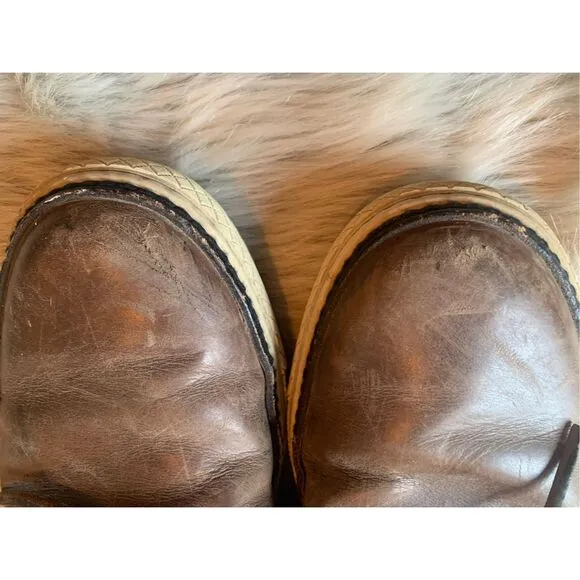Frye Men’s Gates Chukka Shearling Boots Chocolate Size 8.5