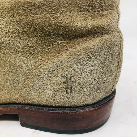 Frye Neutral Suede Desert Chukka Boots USA