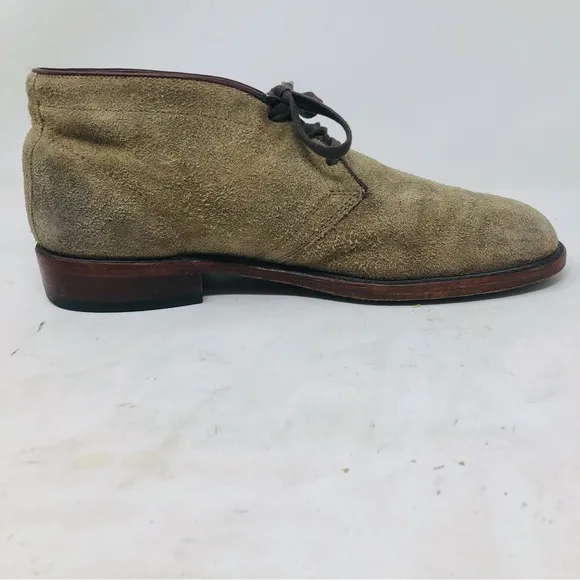 Frye Neutral Suede Desert Chukka Boots USA