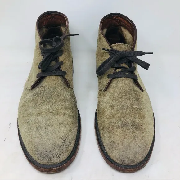 Frye Neutral Suede Desert Chukka Boots USA