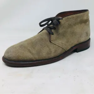Frye Neutral Suede Desert Chukka Boots USA
