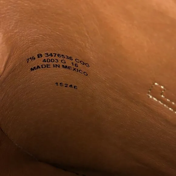 Frye Paige Western Coastal Cowgirls Cowboy Tall Riding Boots 7.5