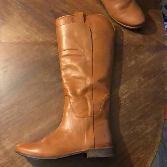 Frye Paige Western Coastal Cowgirls Cowboy Tall Riding Boots 7.5