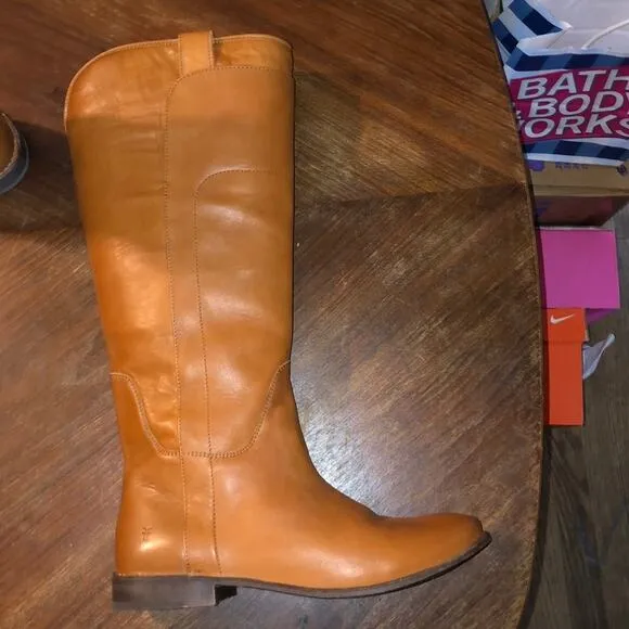 Frye Paige Western Coastal Cowgirls Cowboy Tall Riding Boots 7.5