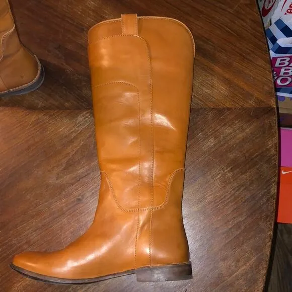 Frye Paige Western Coastal Cowgirls Cowboy Tall Riding Boots 7.5