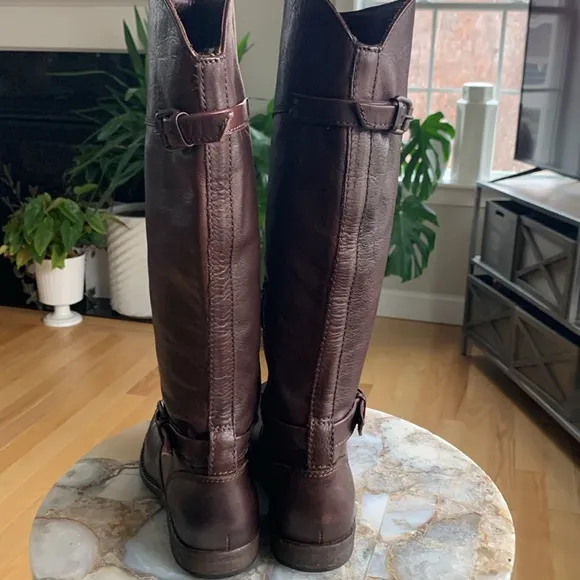 Frye Phillip Riding boot. Brown women’s size 7M Great! 76844 Treat Urself!
