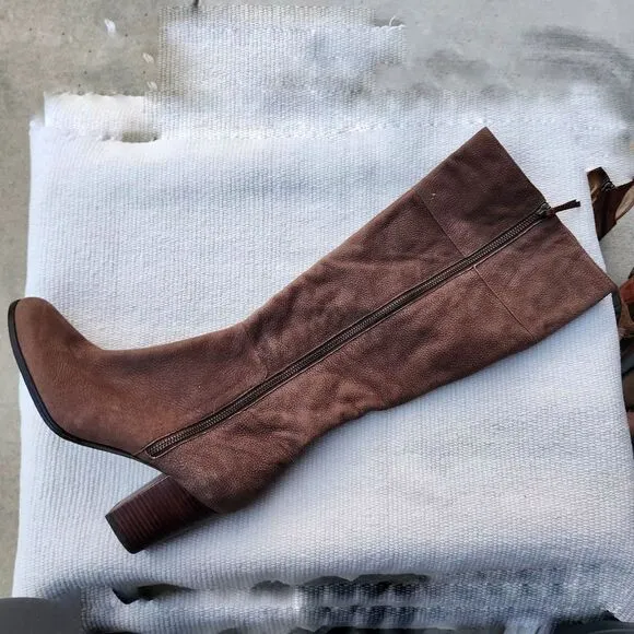 Frye rory scrunch boot leather