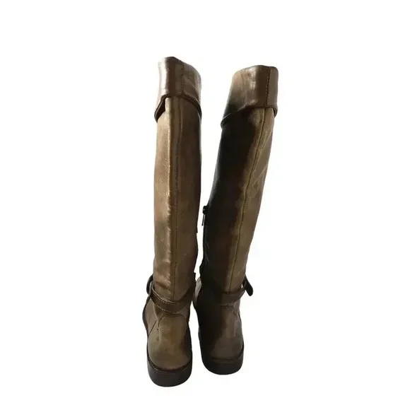FRYE Tan Riding Boots Size 6.5