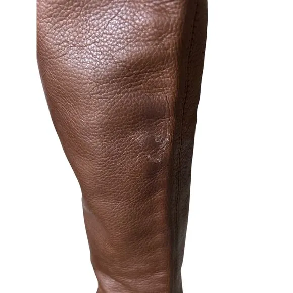 Frye Women’s Size 6‎ Brown Leather Over the Knee Riding Boots
