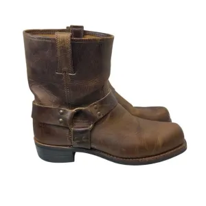 Frye 87400 Men’s 11M square toe Leather Harness Motorcycle Riding Engineer Boots