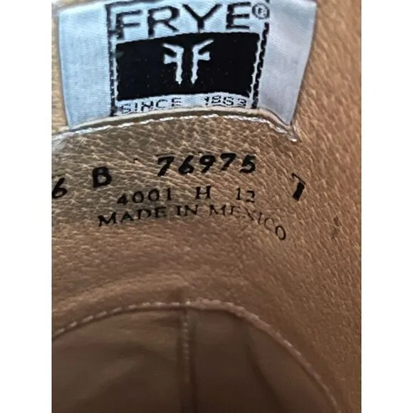 Frye brown riding boots sz 6B