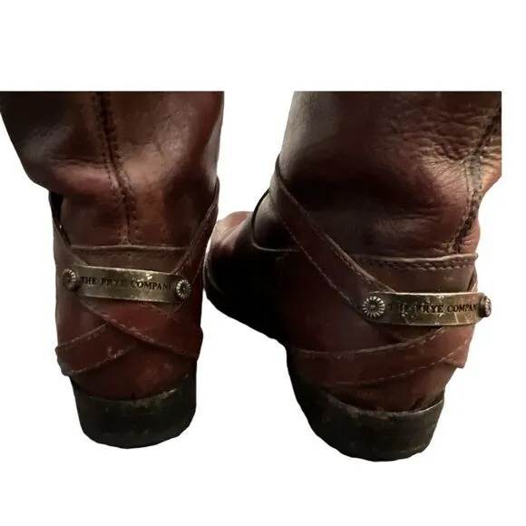 Frye brown riding boots sz 6B