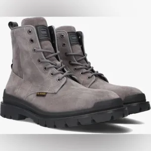 G-Star raw Blake High Suede Boots Gray casual classic outdoorsy stylish work