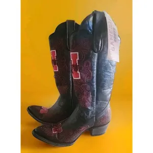 Gameday Women's Western Boot University of Nebraska Cornhuskers Sz 5 B NEW NWT