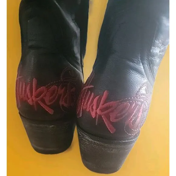 Gameday Women's Western Boot University of Nebraska Cornhuskers Sz 5 B NEW NWT
