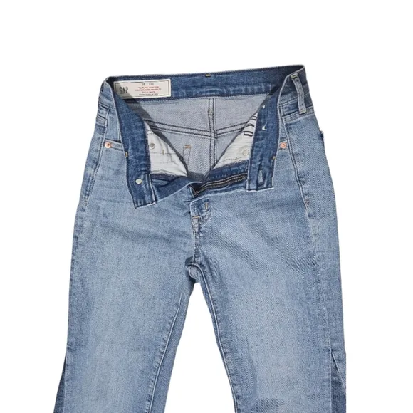 GAP Jeans 70s retro high rise flares stretch size 25 waist