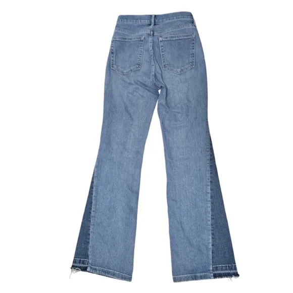 GAP Jeans 70s retro high rise flares stretch size 25 waist