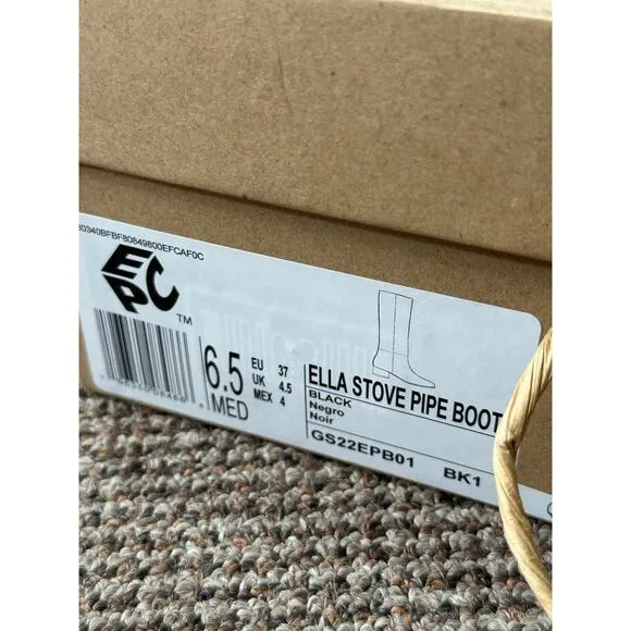 Gentle Souls by Kenneth Cole Women's Ella Stove Pipe Riding Boots Size 6.5