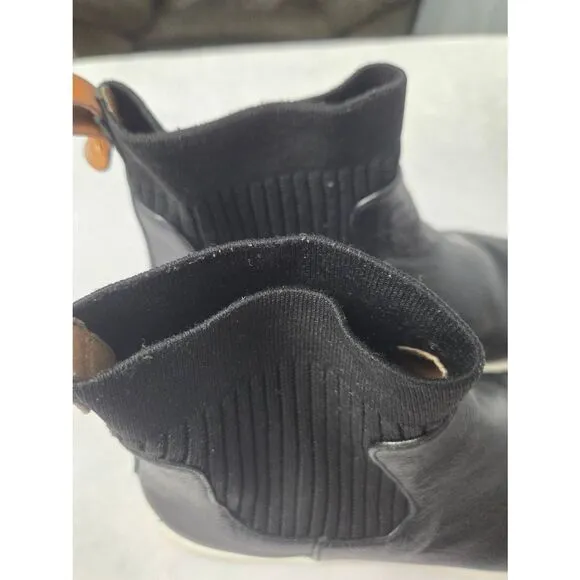 Gentle Souls Kenneth Cole Remi Lite Stretch Booties Boots Leather Upper Sz. 7