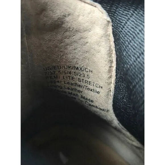 Gentle Souls Kenneth Cole Remi Lite Stretch Booties Boots Leather Upper Sz. 7