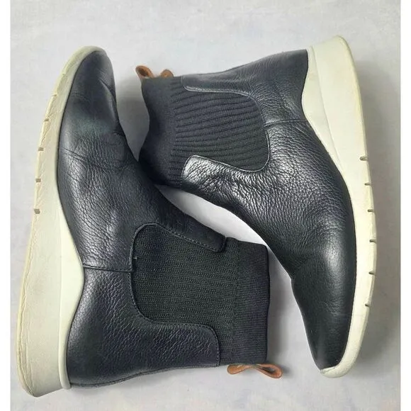 Gentle Souls Kenneth Cole Remi Lite Stretch Booties Boots Leather Upper Sz. 7