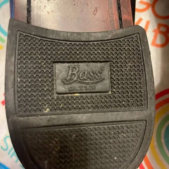 G.H. Bass &amp; Co. Black Leather Tassel Loafers