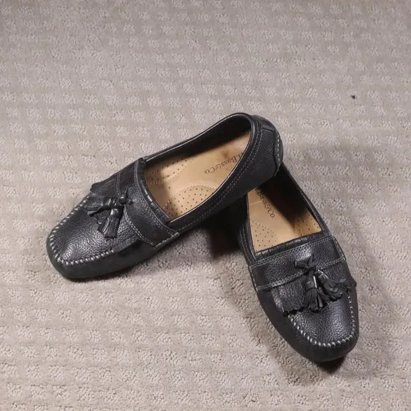 G.H. Bass Black Men's Driving Loafers