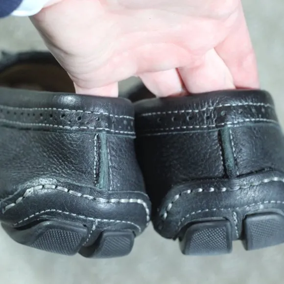 G.H. Bass Black Men's Driving Loafers