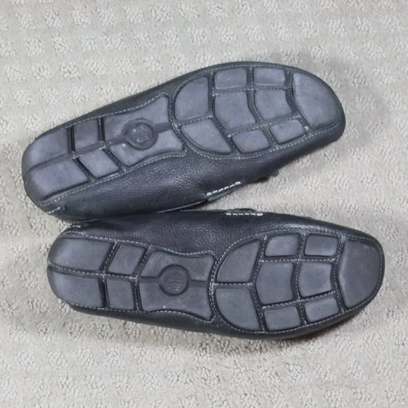 G.H. Bass Black Men's Driving Loafers