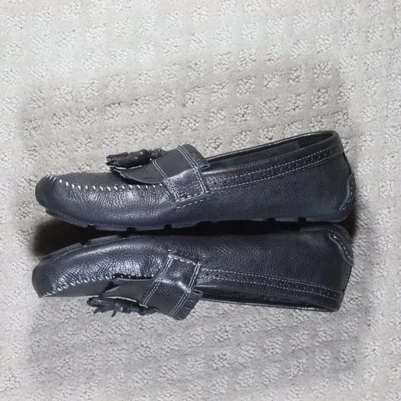 G.H. Bass Black Men's Driving Loafers