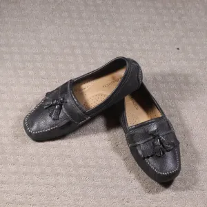G.H. Bass Black Men's Driving Loafers