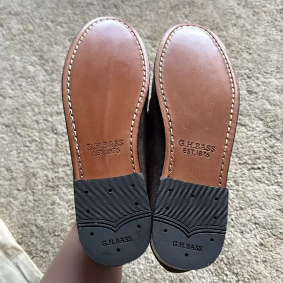 G.H.BASS Layla Weejuns® Loafers in Oiled Suede