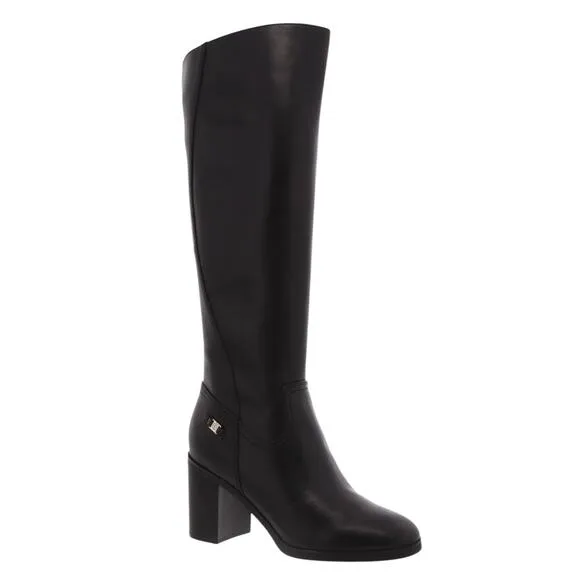 Giani Bernini Women's Odettee Block Heel Knee High Riding Boots Black Size 6