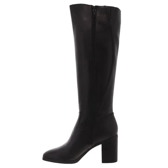Giani Bernini Women's Odettee Block Heel Knee High Riding Boots Black Size 6