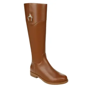 Giani Bernini Women's Sandraa Memory Foam Knee High Riding Boots Tan Size 9 1/2