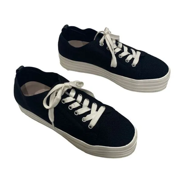 Gianni Bini MarnahTwo Lace-Up Platform Sneakers Size 7.5M