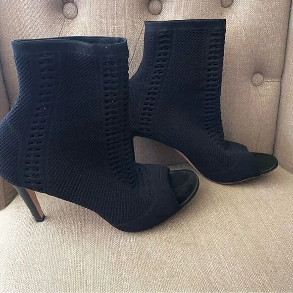 Gianvito Rossi Stretch Knit Boots 39.5
