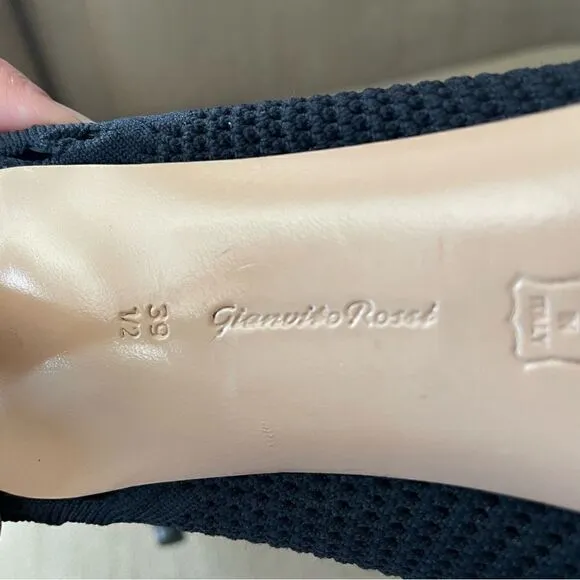 Gianvito Rossi Stretch Knit Boots 39.5