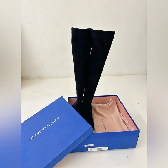 Gillian 60 stretch suede over the knee boots *NEW