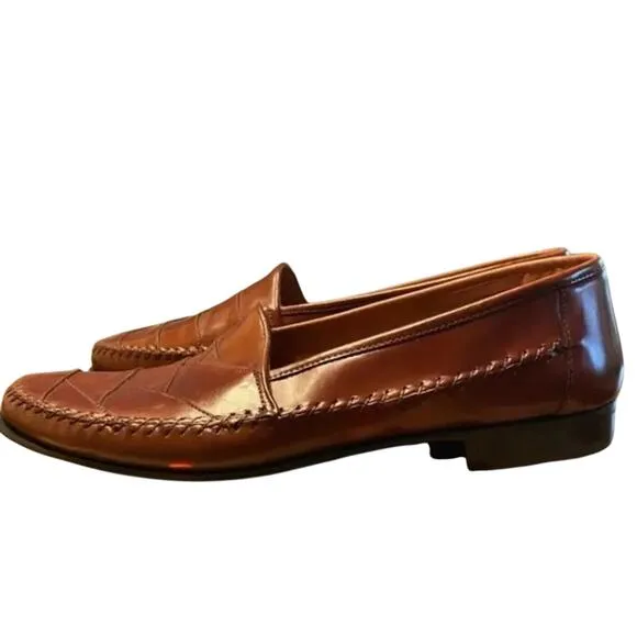 Giorgio Brutini Le Glove Slip On Leather Loafers Made in Brazil, Brand New