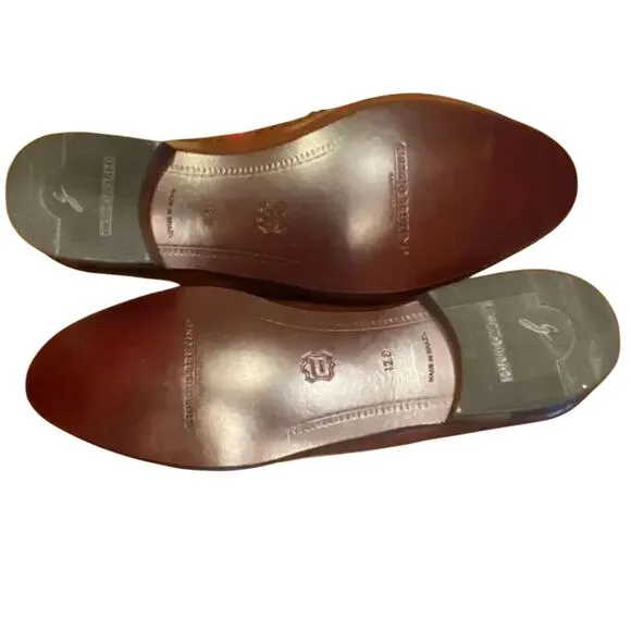 Giorgio Brutini Le Glove Slip On Leather Loafers Made in Brazil, Brand New