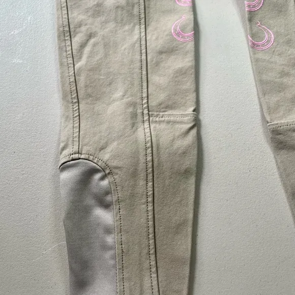 Girls lucky breech knee patch
